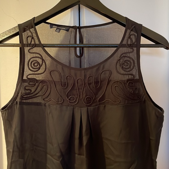 BN, never worn, Anne Klein Black sheer top - Picture 2 of 3